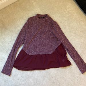 Doe & Rae/ModCloth lightweight top with tulle bottom